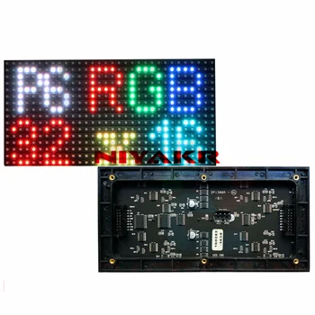 Led Matris 6mm Piksel Tam Renkli Smd Led Modülü Kapalı 1/8 Tarama 192x96mm 32x16 Piksel Nokta Rgb 6mm Led Panel  5