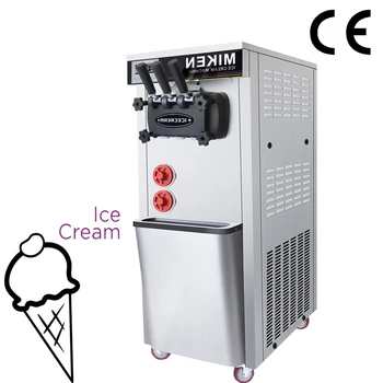 2021 Yeni Otomatik Mini Dikey Meyve Yumuşak Dondurma Makinesi ev elektrikli mutfak dondurma makinesi 1600W  10