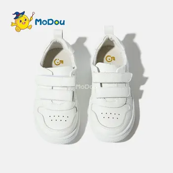 Mo Dou çocuk ayakkabıları Erkek Ayakkabı spor ayakkabı Kız Ayakkabı Bahar Ayakkabı 2022 Yeni Moda Yumuşak Astar Ayakkabı Öğrenciler Açık  10