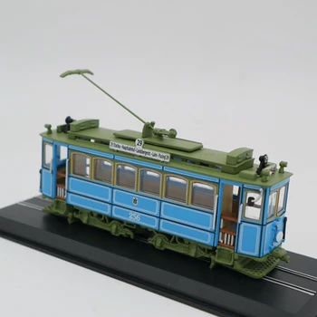 1/87 Avrupa Tramvay Modeli A2.2 Rathgeber-1901 Simülasyon Vintage Alaşım Araba Modeli Sanat Dekorasyon için çocuk oyuncağı sanat gösterisi  5