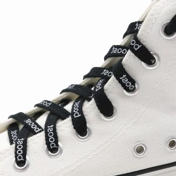 Weiou 0.8 Cm Düz Çift Sneaker Tuval Ayakabı Spor Baskılı Boost Polyester Sevgilisi Için En Iyi Hediye Ayakkabı Bağcıkları Özel Uzunluk  5