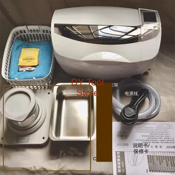 Endüstriyel ultrasonik temizleme makinesi diş ekipmanları gözlük takı saat çay seti ev  2