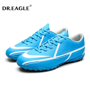 DR. KARTAL Erkekler futbol kramponları Atletik futbol ayakkabıları Yeni Büyük Boy Yüksek Top Futbol Cleats Eğitim Futbol Sneakers Futsal Ayakkabı  10