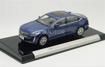 Yeni 1: 18 Cadillac CT5 2021 metal pres döküm model araba Çocuk Oyuncakları hediye Koleksiyonu Ekran Süsler Mavi  10