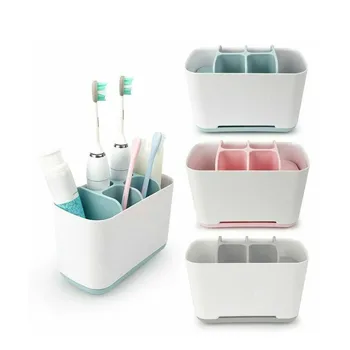 1 adet Diş Fırçası elektrikli Diş Fırçası Tutucu Organizatör Standı Banyo Aksesuarları BoxToothpaste Tutucu Kılıf Tıraş makyaj fırçası E  5
