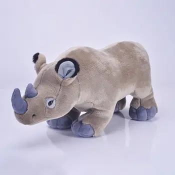 [Komik] 50 cm Simülasyon Gerçekçi gergedan peluş oyuncaklar sevimli Yumuşak gergedan Doldurulmuş Hayvanlar bebek Oyuncak Doğum Günü Yılbaşı Hediyeleri Çocuklar İçin  10