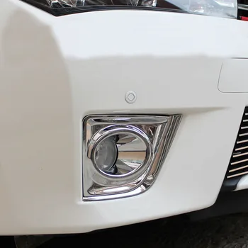 Toyota Corolla Altis için Fit 2014 2015 2016 2017 Krom Ön Sis İşık Lambası Trim Kapakları çerçeve takımı Araba Dış Aksesuarları  10