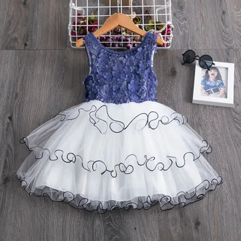 Kız Moda Prenses Elbise Rahat Avrupa ve Amerikan Tarzı çocuk Elbiseleri Sonbahar Dantel Sevimli Parti Kostüm Balo  10