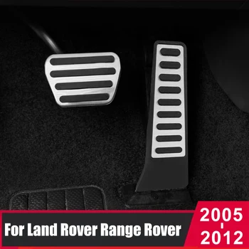 Araba Ayak Pedalı Hızlandırıcı Fren Pedalı Kapak Land Rover Range Rover Vogue İçin HSE l323 l322 2005-2009 2010 2011 2012 Aksesuarları  10