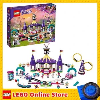 LEGO & Arkadaşlar Büyülü Lunapark hız treni 41685 Yapı Kiti; Aşk Çocuklar için Playset Pretend Tema park oyuncakları (974 Adet)  5