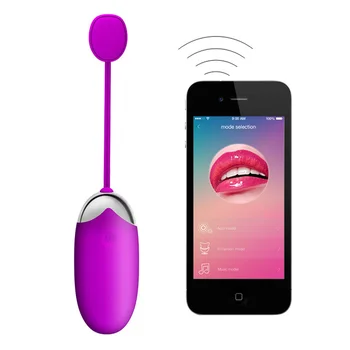 Bluetooth APP Uzaktan Kumanda Kablosuz Yumurta Vibratör Kadınlar İçin Seks Oyuncakları Klitoral Stimülatörü Titreşimli Atlama Yumurta Erotik Seks Oyuncakları  10