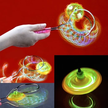 Manyetik Dönen Top Aydınlık Oyuncak Çocuklar için Parti Sahne Dekompresyon Yanıp Sönen Spinner Jiroskoplar Tekerlek Rotasyon çocuk için oyuncak  10