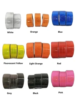 5cm yüksek ışık Çok Model Mikro Prizma Kafes Uyarı Yansıtıcı PVC Bant Giyim İçin Çok Renkli Mevcut  5