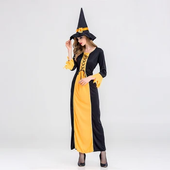 Kadın Kraliçe Cosplay Sahne Performansı Kostüm Cadılar Bayramı Cadı Oyunu Üniforma Tatil Festivali Uzun Elbise  10
