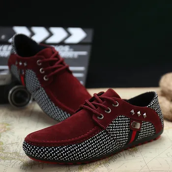 İngiliz Tarzı Rahat Yürüyüş Erkek Ayakkabı Yeni 2021 Nefes Ter Emici Tuval sürüş ayakkabısı Siyah Erkek İlkbahar Sonbahar PW172  5