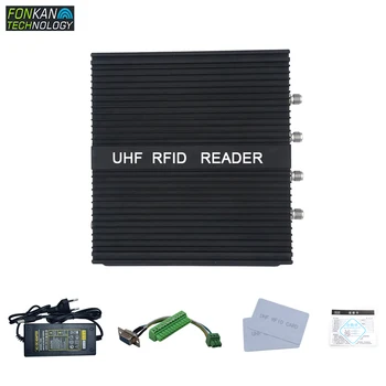FONKAN UHF RFID Sabit Okuyucu R2000 UHF RFID 4 Anten Portu RS232 RJ45(TCPIP) POE endüstriyel uygulama için ücretsiz SDK sağlayın  5