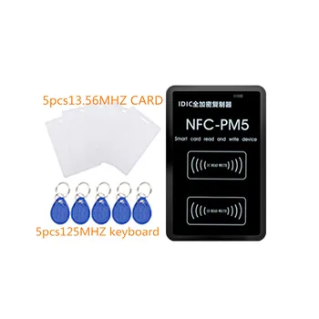 NFC-PM5 IC Teksir RFID Okuyucu Yazar Çözme Kartı Fotokopi Seti ile 13.56 MHZ kart  5