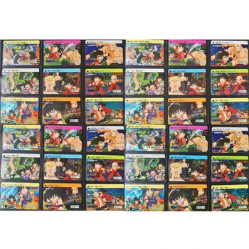 45 Adet / takım Anime dragon topu Süper Saiyan Son Goku Hikayesi Flash Kart Çocuk Hobi Koleksiyonu Oyuncak Kartı Noel doğum günü hediyesi  3