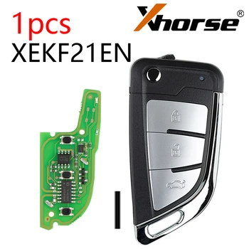 3 Düğmeler Xhorse XEKF21EN İçin Süper Çip İle VVDI MİNİ Anahtar Aracı MAX VVDI2 Anahtar Programcı Evrensel Süper Uzaktan Kumanda  5