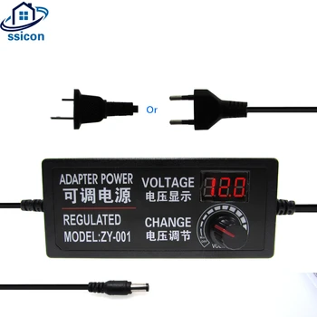 Ayarlanabilir Voltaj Güç Adaptörü 3 V 5 V 6 V 9 V 12 V 15 V 18 V 24 V 2A 3A 5A Güç Kaynağı 220 V İçin 12 V Volt  10