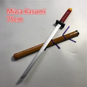 75cm Jujutsu Kaisen Miwa Kasumi Cosplay Prop Otsukotsu Yuta Ahşap Kılıç ahşap Silahlar Cadılar Bayramı Karnaval Parti Etkinlikleri için  10