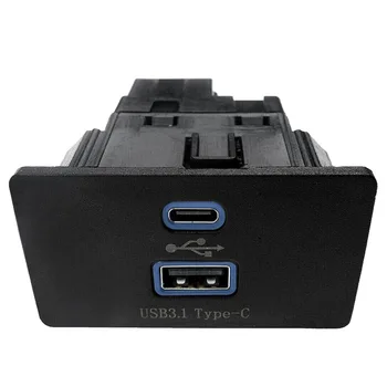 SYNC 3 USB + Tip-C Çift Arabirim Modülü Ford Lincoln için Apple Carplay Medya Kablo Hub Bağlantı Noktası HC3Z-19A387-B HC3T-14F014-A  0