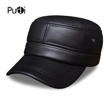 HL087 erkek hakiki deri beyzbol şapkası marka yeni Rus sıcak gerçek deri golf şapkaları şapka  10