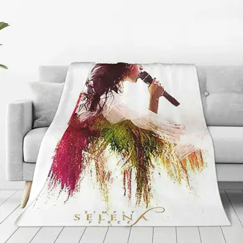 Selena Quintanilla Sakura Battaniye Pazen Kış Renkli Nefes Yumuşak Atmak Battaniye Ev Yatak Odası Yatak Örtüleri  5