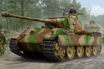 HobbyBoss 84551 1/35 Ölçekli Alman Sd.Kfz.171 Panter Ausf.G Erken Sürüm Modeli Ölçekli Model Seti  1