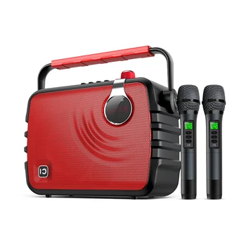 SHIDU K6 Dış Mekan Kullanımı Büyük 70W Taşınabilir TWS Fonksiyonu Karaoke UHF Kablosuz mikrofonlu hoparlör  5