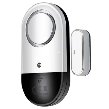 Kapı Pencere Alarmı 125dB Yüksek Sesle Kapı Zili Sensörü Manyetik Alarm Kapı Sensörü Kapı Zili Zili Giriş Uyarı Zili  5