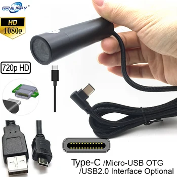 720 P 1080 P HD Sanayi Android Smartphone Ekipmanları USB Tip-C OTG USB 2.0 Konnektörler Bullet Mini USB Kamera İçin Kask ve Polis  10