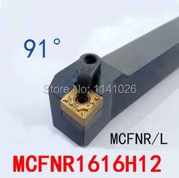 MCFNR1616H12 / MCFNL1616H12 CNC torna tezgahı Makinesi Araçları Torna Kesme Aletleri 91 derece Dış Torna Takım Tutucu  5