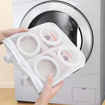 Ev çamaşır Makinesi Ayakkabı çamaşır torbası İç Çamaşırı Bakım Çantası Net Sepet Ayakkabı çamaşır torbası çamaşır torbası Çamaşır Aracı  10