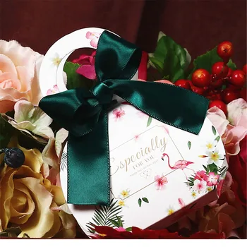 10 Adet Yaratıcı Gri Mermer Hediye Draje Kutuları Parti Bebek Duş Kağıt Çikolata Kutuları Düğün İyilik Şeker şeritli kutu  10