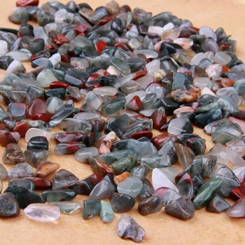 toplu bloodstone kristaller doğal eskitme taşlar çip 50g  10
