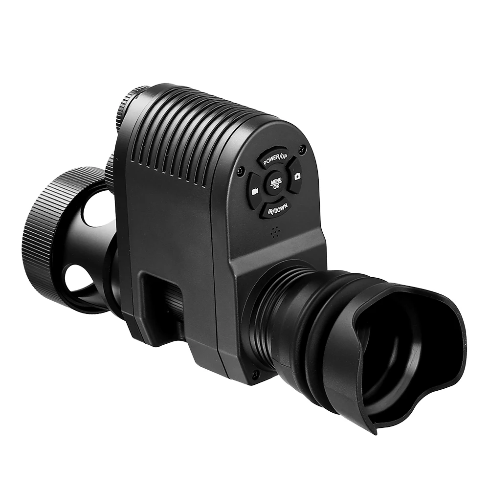 Gece görüş Kapsamı 400M Video Kayıt Optik Görüş Kamerası 850nm Lazer IR Teleskop Dijital Taktik Gece avcılık görüş kamerası