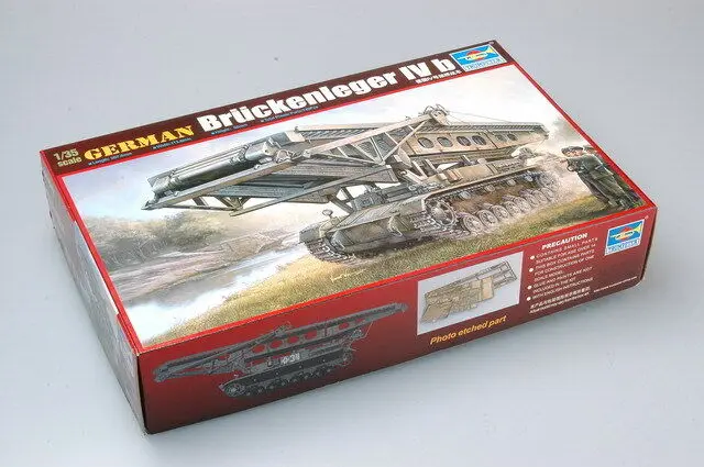 Trompetçi 00390 1/35 Alman Bruckenleger IVb Köprü Tankı Plastik model seti DIY TH05599-SMT6